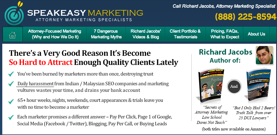 Speakeasy Lawyer Marketing