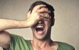 frustrated man